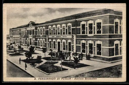 AK S. Ferdinando di Puglia, Edificio Scolastico