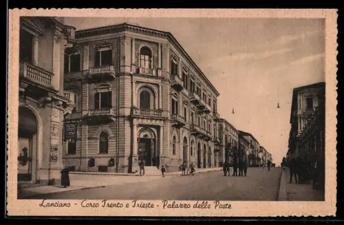 AK Lanciano, Corso Trento e Trieste, Palazzo delle Poste