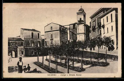 AK Scerni, Largo e Strada Roma
