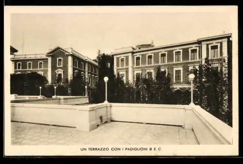 AK Torino, Un terrazzo con i padiglioni B e C