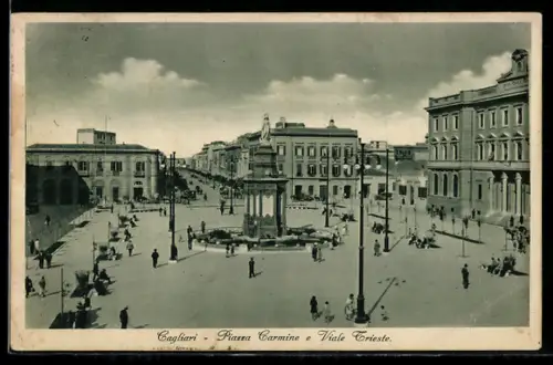 AK Cagliari, Piazza Carmine e Viale Trieste