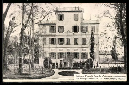 AK Grugliasco /Torino, Istituto Fratelli Scuole Cristiane, Via Principe Amedeo N. 44