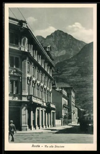 AK Aosta, Via alla Stazione