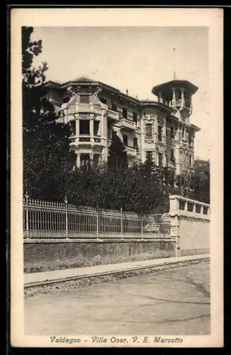 AK Valdagno, Villa Onor. V. E. Marzotto