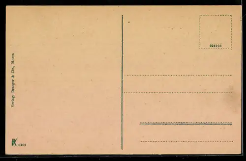 AK Moers a. Rhein, Lehrer-Seminar mit Denkmal