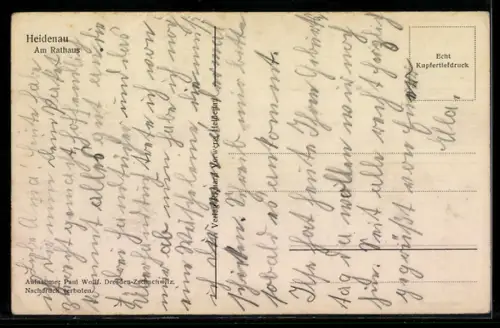 AK Heidenau, Am Rathaus