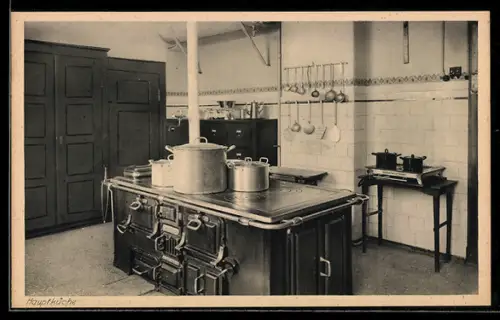 AK Bingen a. Rhein, Institut St. Maria, Hauptküche