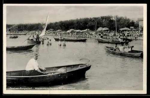 AK Rangsdorf, Wasserkampfspiele im Strandbad