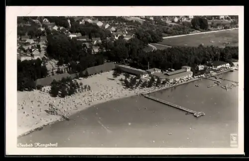 AK Rangsdorf, Seebad mit Strand und Steg