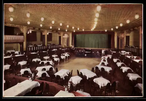 AK Dresden-A., Regina Varieté-Tanz-Kabarett, Waisenhausstrasse 22, Innenansicht