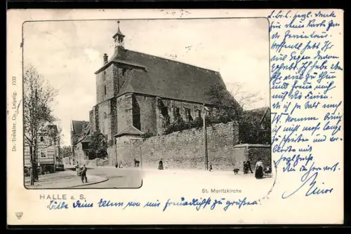 AK Halle a. S., St. Moritzkirche