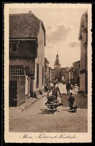 AK Moers, Neutor mit Neustrasse