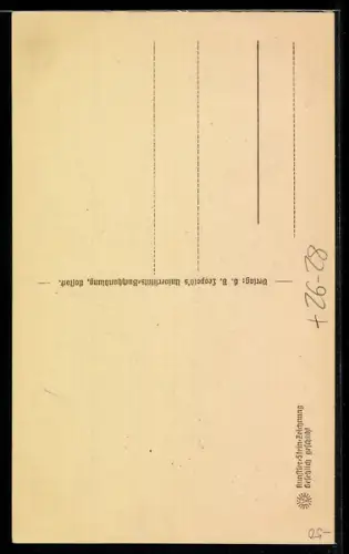 Steindruck-AK Rostock, Steintor