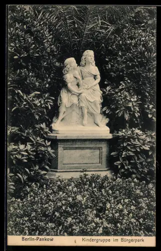 AK Berlin-Pankow, Kindergruppe im Bürgerpark