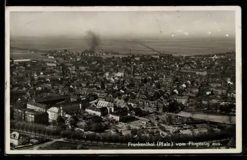 AK Frankenthal /Pfalz, Teilansicht, Fliegeraufnahme