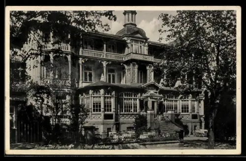 AK Bad Harzburg, Hotel Der Parkhof