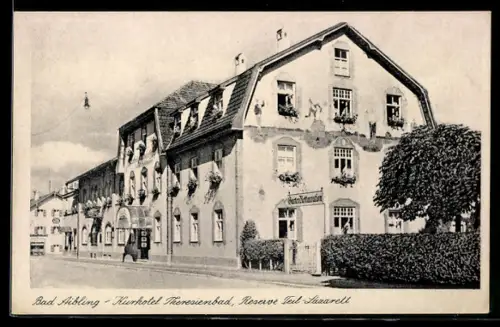 AK Bad Aibling, Kurhotel Theresienbad, Reserve Teil-Lazarett