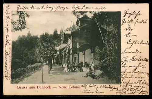 AK Berneck, Neue Colonie