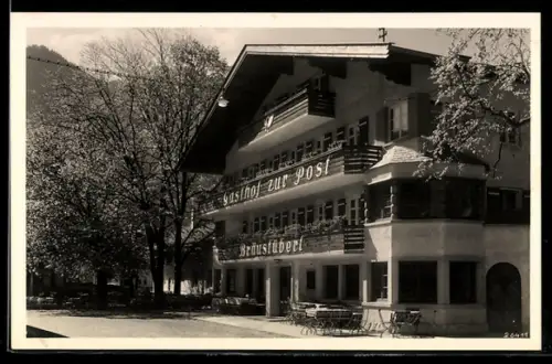 AK Bayrischzell, Gasthof zur Post, Inh. Hans Högner
