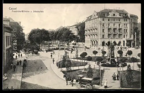 AK Cassel, Friedrichs-Wilhelm- und Ständeplatz