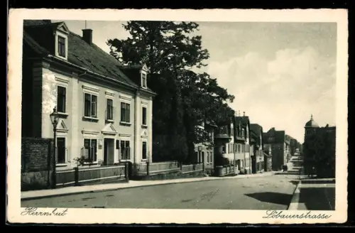 AK Herrnhut, In der Löbauerstrasse