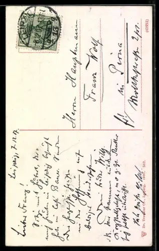 AK Leipzig, Cafe Bauer und Kutsche