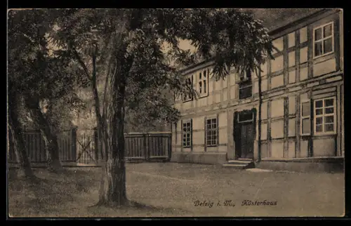AK Belzig i. M., Partie am Küsterhaus