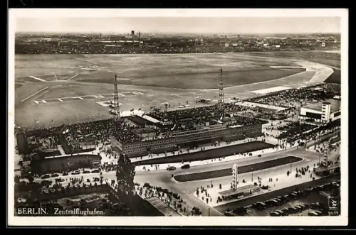 AK Berlin, Zentralflughafen Tempelhof