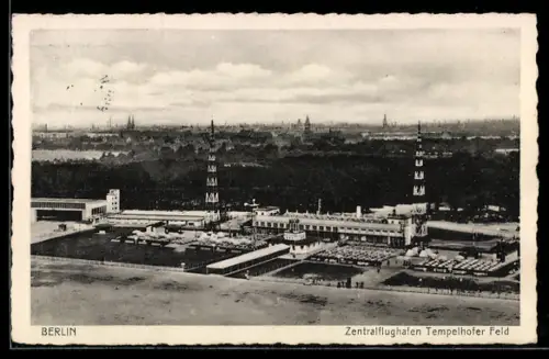 AK Berlin, Zentralflughafen Tempelhofer Feld