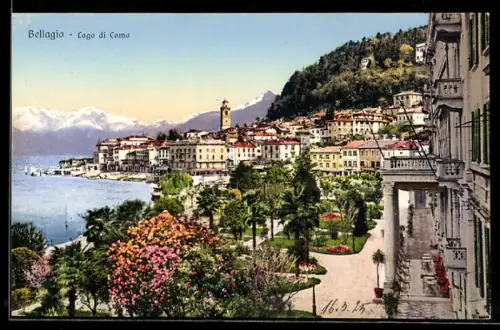 AK Bellagio /Lago di Como, Veduta generale