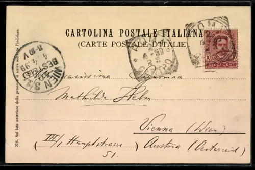 Künstler-AK Roma, Colosseo