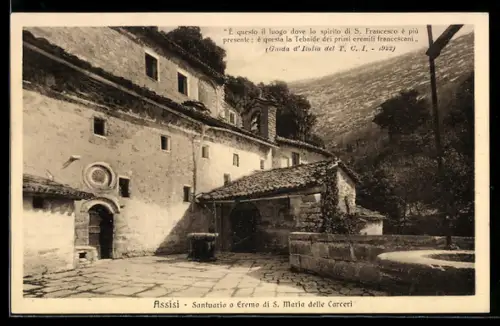 AK Assisi, Santuario o Ermo di San Maria delle Carceri
