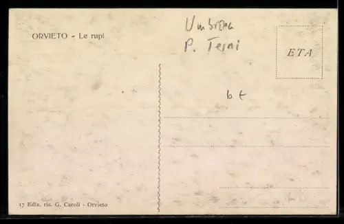 AK Orvieto, Le Rupi, Panorama