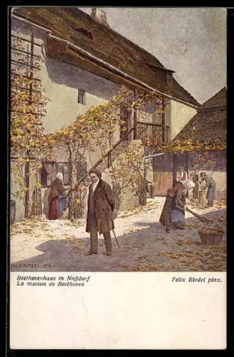 AK Beethovenhaus in Nussdorf