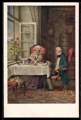 AK Deutscher Schulverein NR.1192: Ein täglicher Gast