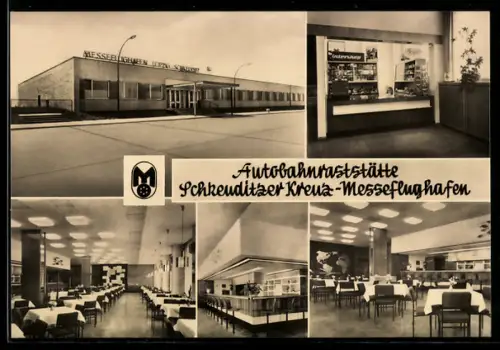 AK Kursdorf, Autobahnraststätte Schkeuditzer Kreuz-Messeflughafen