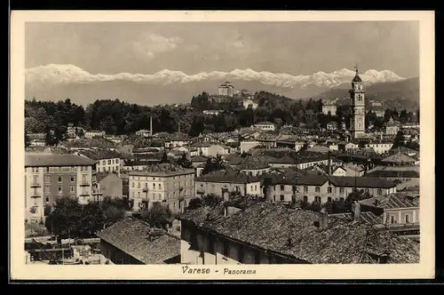 AK Varese, Panorama der Stadt