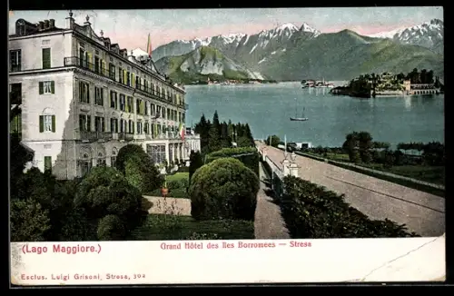 AK Stresa, Grand Hôtel des Iles Borromees, Lago Maggiore
