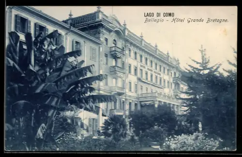 AK Bellagio, Hôtel Grande Bretagne, Lago di Como