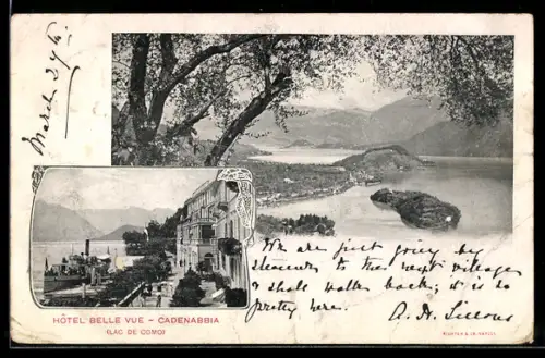 AK Cadenabbia, Hotel Belle Vue, Lac de Como