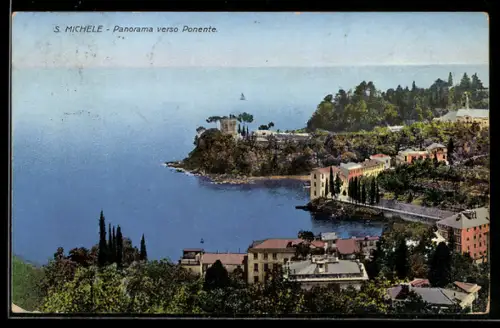 AK San Michele, Panorama verso Ponente