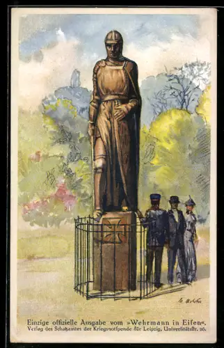 AK Leipzig, Nagelung des Wehrmannes in Eisen