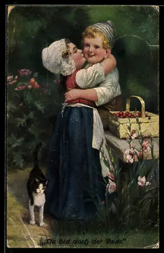 Künstler-AK sign. H. Susemihl: Du bist doch der Beste