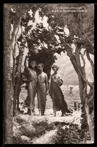 Künstler-AK Domenico Mastroianni: Das glückliche Leben