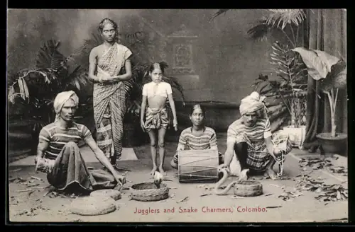 AK Colombo, Jugglers and Snake Charmers, Schlangenbeschwörer