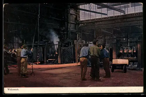 AK Walzwerk, Stahlarbeiter