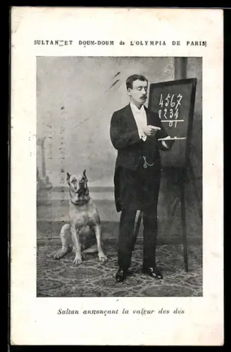 AK Sultan anoncant la valeur des dés