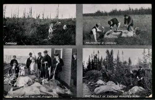 AK Jäger bei der Jagd auf Rentiere