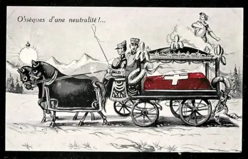 AK Schweiz, Obsèques d`une neutralité