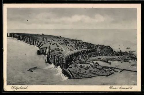 AK Helgoland, Gesamtansicht